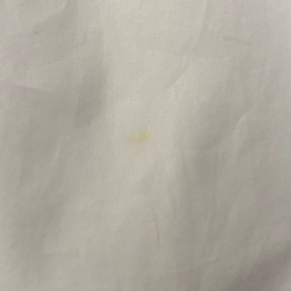 Talbots White poplin shell top with embroidery L - Picture 4 of 6